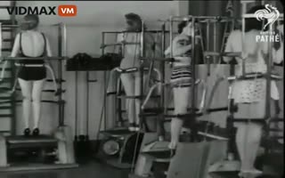 The Gym For Women In The 1940s Was Rediculous! 