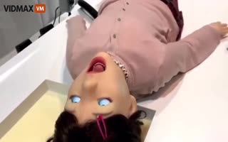 This Convulsing Child Robot Used To Train Dentists In Japan Is Creep AF