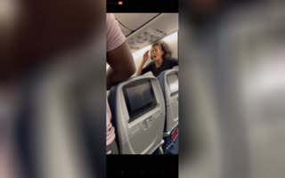 Woman Loses Her Damn Mind when She's Kicked off a Plane for Bringing her Pet Out