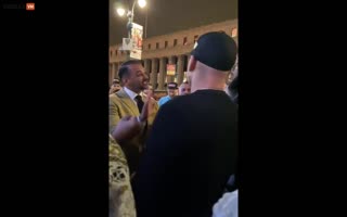 UFC Fighter Nate Diaz Slaps the Piss out of a Loudmouth, Proceeds to try and Fight him