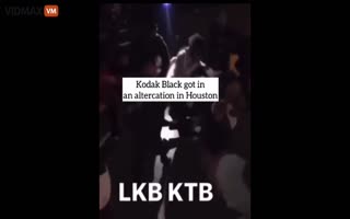 Rapper Kodak Black and his Crew Attack Security Guards with Sucker Punches