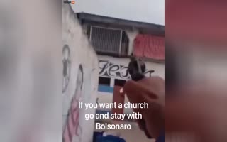 Gang Members Loyal to the Fake Leftist Admin in Brazil Begin Shooting Christians who Vote Right