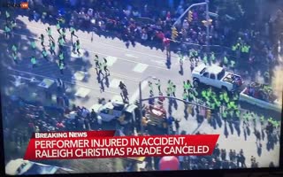 Holiday Horror As A Pickup Truck Pulling A Float At Parade Loses Control. Runs Over Little Girl, Killing Her