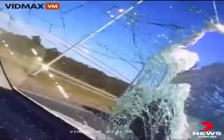 Final Destination IRL! Aussie Driver Barely Survives a Trailer Hitch Nearly Impaling Him