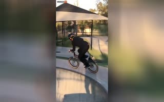 BMX Hero Nearly Gets Gender Reassigned During Stunt