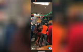 Drunken Bar Fight Might Just Be The Sloppiest One Yet