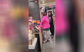 Woman Clearly Living the Life of Luxury Throws a Tantrum in McDonalds