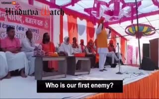 Hindu Extremist Declares Hindu's as the 'Supreme Race', Sides with Hitler, Wants to Wipe out Christians and Muslims