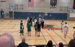 Seattle Dad Snaps After 72 Yr Old Ref Bumps his Kid,  Sends Him Flying with a Shot from Behind