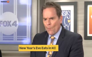 Anchor Makes a Risky Food Choice on Live TV, the Face of Regret Hits INSTANTLY!