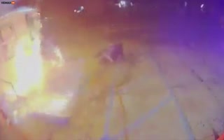 California Arsonists Nearly Kill Themselves Trying to Burn down a Business