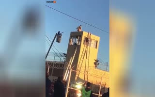 Wild Video Shows A Mexican Prisoner Take A Swan Dive Off A Tower