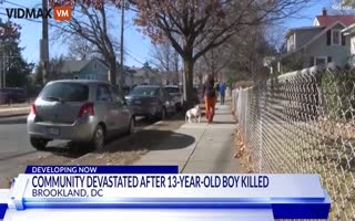 13 Year Old Is Shot And Killed While Carjacking At 4 am In Washington DC, Community Demands Shooter's Identity