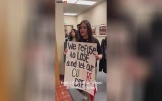 Hispanic High School Students Hold Brown Pride March On School Property, Later, White Power Is Painted On Side Of Building