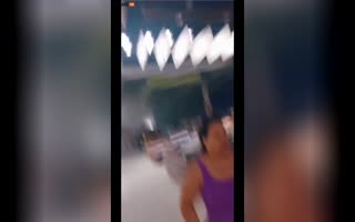 Havan store in São José dos Campos, Brazil Roof Collapses During a Storm, Movie Scene Run Unfolds