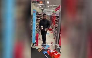 Man Destroys Walgreens After Being Accused Of Shoplifting