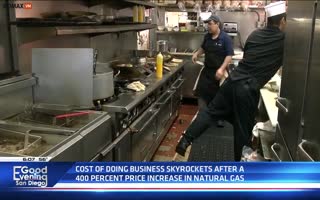 Gas Prices Skyrocket 400% In Commiefornia, Putting Great Stress On Restaurants