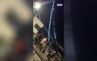 Brazilian Suspension Bridge Wire Snaps, Drops Patrons into a River as Others Dangle by Electric Wires
