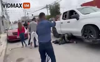 Mexican Military Gets Ambushed by Locals After a Shootout with Drug Cartel Fugitives