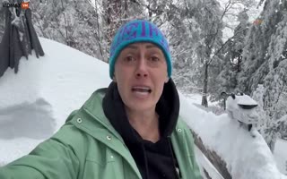 Democrats in California Abandon their Citizens after Snowfall, People are Trapped in Homes with No Food or Water