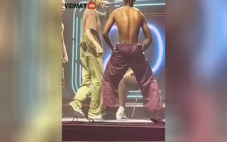 Chris Brown Throws Fan's Phone Into Crowd For Filming Herself While On Stage