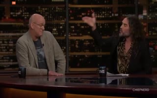 Russell Brand Absolutely Nukes An MSNBC Analyst From Space To His Face On The Bill Maher Show