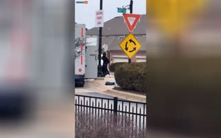 Watch The Wild Moment An Illinois Brinks Truck Driver Is Robbed In Broad Daylight