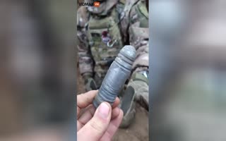 Ukrainian Soldier Survices a 30MM Shot to the Armor