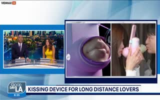 What in the 'Black Mirror'? New Device Allows you to Remotely 'Kiss' Someone... Kinda