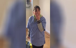 Apartment Complex Unites to Give a Hard Working Cleaning Lady a fully Paid Apartment in NYC for 2 YEARS!!