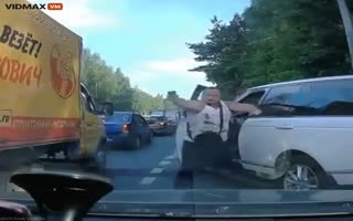 Two Guys Shoot at Each Other at Point-Blank Range During a Road Rage Dispute