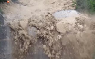 This is Why you RUN When Flash Flood Sirens are Blaring. MASSIVE Rocks Get Tossed like PebblesThis is Why you RUN When Flash Flood Sirens are Blaring. MASSIVE Rocks Get Tossed like Pebbles