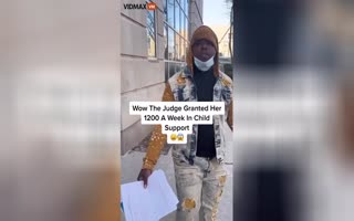 Deadbeat Mom Follows and Harasses her Babies Daddy after winning a $1,200 A WEEK Custody Case Despite Not Taking Care of the Kids