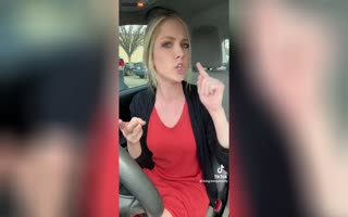 Wacko Woman Freaks Out Because A Man Said 'Excuse Me. Ma'am' In A Supermarket Parking Lot