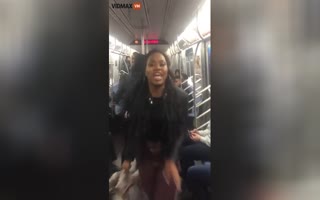 Loudmouth Ratchet Assaults a Guy and Gets a Dose of Equality, then Captain Save-A-Hoe Gets Choked Out