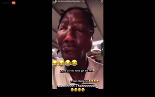 Gang Member Gets Jumped at a Swapmeet, Face Looks like a Melted Plastic Toy that Bubbled in the Sun