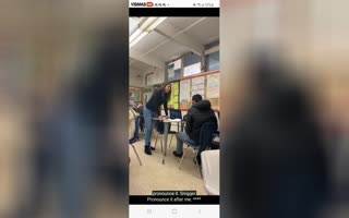 Commiefornia Teacher DEMANDS a Black Student Say the N-Word, Repeats it to his Face Several Times