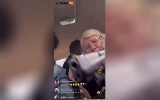 Since Marijuana is Legal, Grandma and Her Grandkid Enjoy a Little 4-20 Together in the Car