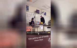 He Hath Declareth Himself Thy Alpha, Therefor He Is Alpha! LOL! Student Stages a Coup in Class, Declares Himself the Alpha