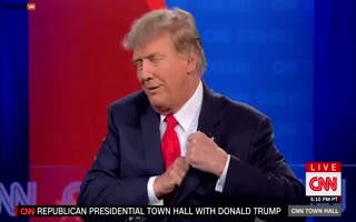 CNN's Hack Host Tries To Blame Jan 6th On Trump During Town Hall, Trump Pulls It Out And Shows It To Her
