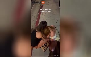 LOL! Drunk Karen Tries to Play the Female Victim Card on a FEMALE Bouncer That is Fed Up with their Nonsense