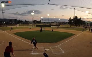 This Was The Frightening Moment Stray Bullets Hit A Baseball Field While Little Leaguers Played In Commiefornia