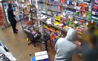 Thugs Using An Axe Break Into Philly Gas Station And Rob Teller At Gunpoint