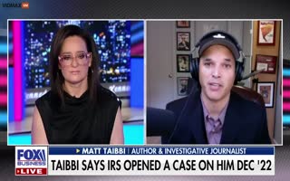 Journalist Matt Taibbi, Who Exposed The Twitter Files Is Now Under Investigation By The IRS