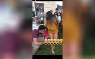 Birthday Party Celebration Takes a Disgusting Turn, Dude is Scarred for Life!