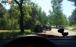 Family Get's Out At a Wild Life Reserve, Beta Dad Abandon's Wife and Kids As they're Surrounded By Leopards