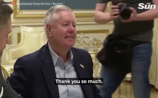 Lindsey Graham Tells Zelensky The Best Money Congress Has Ever Spent Was On Dead Russians 