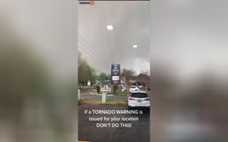 Trying To Hold a Glass Door In a Tornado Is a TERRIBLE Idea, But These Women Tried It and Paid the Price With Some Lacerations