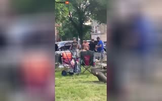 Memorial Day Cookouts At This Bronx Park Turn Into A Food Fight Battle Royale As People Assault Each Other With Grilled Meat And Beer Bottles