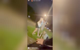 WTF!? Aussie Mom Grabs Her Teen Runaway Daughter by The Hair, Attempts to Drag Her Into the Car to Take Home
